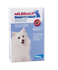 Milbemax Ontwormingsmiddel Kleine Hond 4st