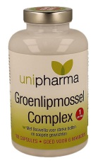 Unipharma Groenlipmossel Complex 180 capsules