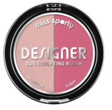 Miss Sporty Designer Duo Sculpting Blush 200 Rosy 1 stuk