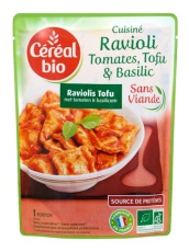 Céréal Ravioli Tofu Tomaat Basilicum 267g