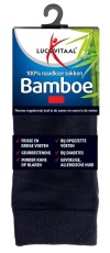 Lucovitaal Bamboe Sok Lang Blauw 39-42 1 paar
