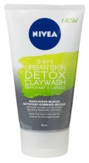 Nivea Urban Skin Detox 3-in-1 Clay Wash 150ml