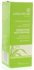 Living Nature Nachtcr&egrave;me Gevoelige Huid 50ml
