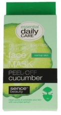 SenceBeauty Gezichtsmasker Peel-off Komkommer 5 stuks