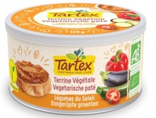 Tartex Vegetarische Pat&eacute; Zongerijpte Groenten 125 Gram