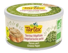 Tartex Vegetarische Pat&eacute; Groene Peper 125 Gram
