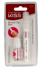 Kiss French Tip Pen Topcoat 1 stuk