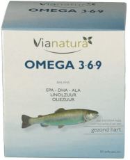 Vianatura Omega 3-6-9 80 capsules