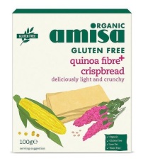 amisa Quinoa Fiber Plus Crispbread  100 Gram