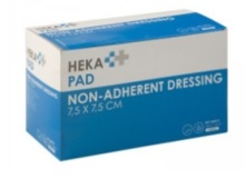 Heka Pad Wondkompres 7,5 cm x 7,5 cm 100 Stuks