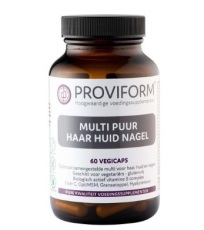 Proviform Multi Puur Haar Huid Nagel 60 Vegetarisch Capsules