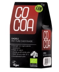 CoCoa Dadels met Pure Chocolade Raw 70 Gram