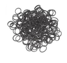 Hair Mode Rasta Elastiekjes Zwart 250 Stuks