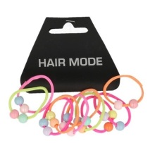 Hair Mode Kids Haarelastiek met Kralen 10st