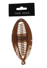 Hair Mode Bananenklem Coffee 1 Stuk