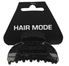 Hair Mode Haarklem Glitters Zwart 1 Stuks