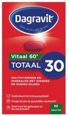 Dagravit Totaal 30 Extra Vitaal 60+ Multivitaminen en Mineralen 60 tabletten