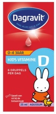 Dagravit Vitamine D druppels aquosum kids 25ml