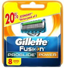 Gillette Scheermesjes Fusion5 Proglide Power 8 stuks