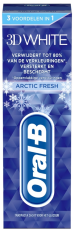 Oral-B Tandpasta 3D White Arctic Fresh 75 Ml.