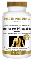 Golden Naturals Spieren & Gewrichten 180 capsules