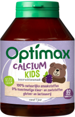 Optimax Kinder Calcium 60 kauwtabletten