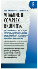 Teva Vitamine B Complex Bruin 300 tabletten