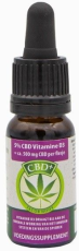 Jacob Hooy CBD Olie 5% met vitamine D 10ml
