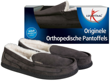 Lucovitaal Orthopedische Pantoffels Antraciet 37-38 1 paar