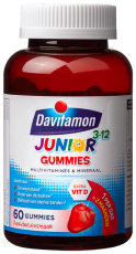 Davitamon Junior 3-12 Gummies  60 tabletten