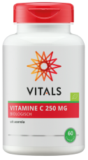 Vitals Vitamine C 250 mg biologisch 60 capsules
