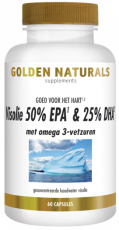 Golden Naturals Visolie 50% EPA 25% DHA 60 softgel capsules