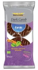 Bonvita Rijstwafels puur carobe 100g