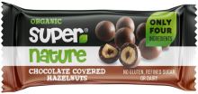 super nature Hazelnoten met chocolade 40 gram