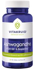 Vitakruid Ashwagandha 5% withanoliden KSM-66&reg; & Bioperine&reg; 60 60 vegetarische capsules