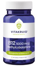 Vitakruid B12 Methylcobalamine 5000 mcg 60 tabletten