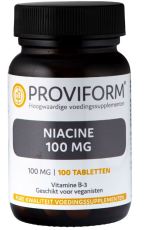 Proviform Vitamine B3 niacine 100 mg 100tab