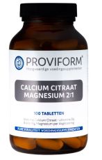 Proviform Calcium Magnesium Citraat 2:1 100tab