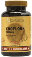 Artelle Knoflook 500 mg Met Lecithine Softgels 100ca