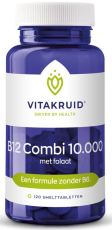 Vitakruid Vitamine B12 Combi 10.000&reg; met Folaat  120 Smelttabletten