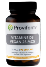 Proviform Vitamine D3 Vegan 25 mcg 90vc