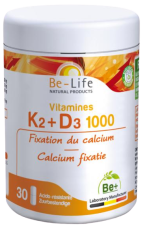 be-life Vitamine K2-D3 1000 30 capsules