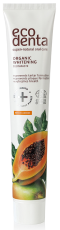 Ecodenta Tandpasta Organic Whitening Papaja 75ml
