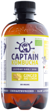 captain kombucha Ginger Lemon 400ml