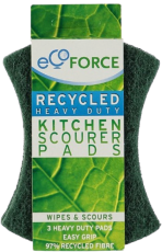 Ecoforce Schuurspons Keuken Grof 3 stuks
