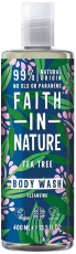 Faith In Nature Bodywash Tea Tree 400ml