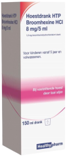 Healthypharm Hoestdrank Broomhexine HCI 8mg/5ml 150ml