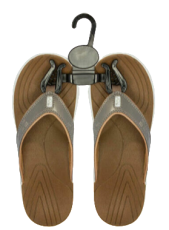 Zori Slippers Zilver Maat 41,5 1 paar
