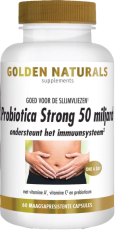 Golden Naturals Probiotica Strong 50 Miljard 60 capsules