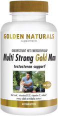 Golden Naturals Multi Strong Gold Man 60 tabletten